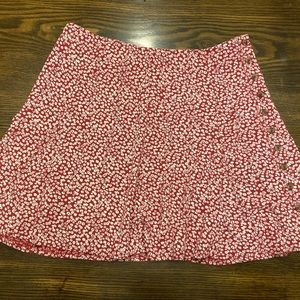 American Eagle Size 0 Floral Skirt